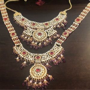 Bollywood Indian Heavy Jewelry Set